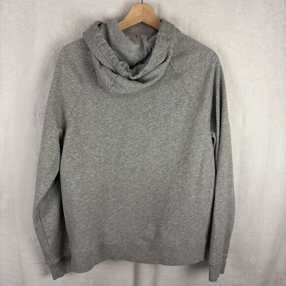 Fabletics Gray Cotton Blend Hoodie Sweatshirt Mens Size Small Workout Gym - Picture 5 of 6